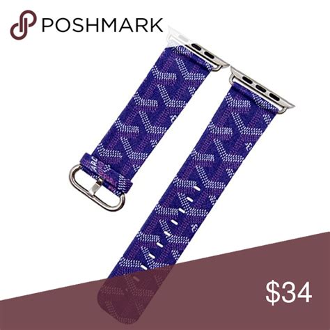 Goyard watch strap